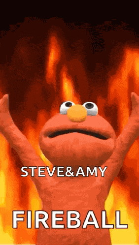 Elmo Fire GIF