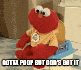Elmo Poop Elmo Pooping GIF