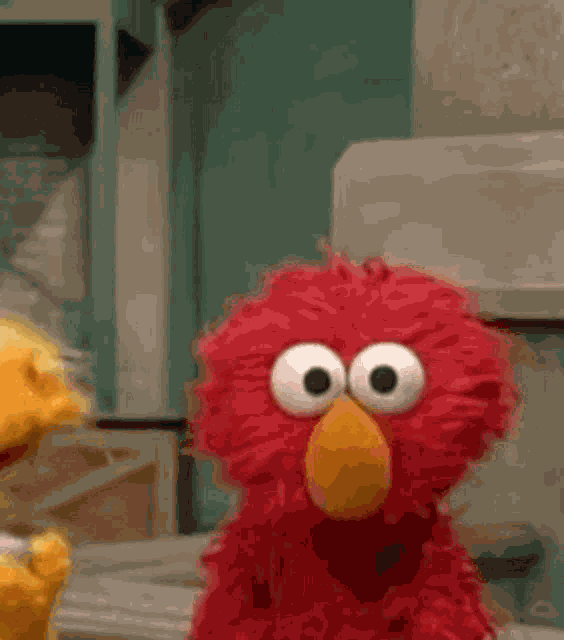 Elmo Stare GIF