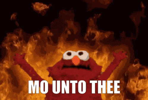 Elmo Unto Thee Elmo Fire GIF