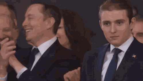 Elon Musk Barron Trump GIF