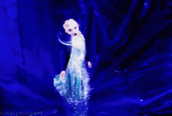 Elsa Magic GIF