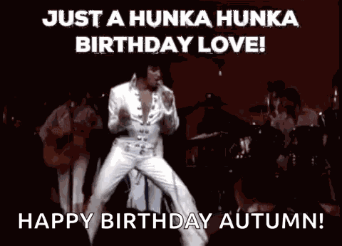 Elvis Happy Birthday GIF