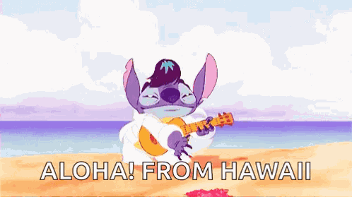 Elvis Stitch GIF