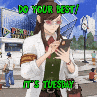 Ema Skye Ace Attorney GIF