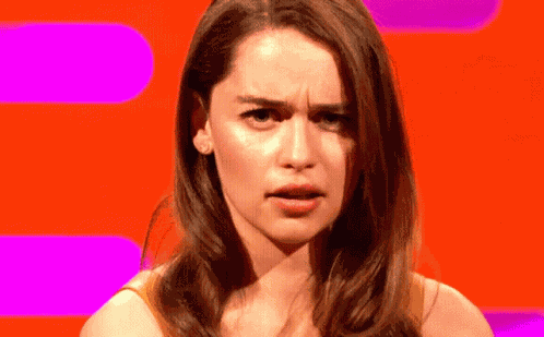 Emilia Clarke Eyebrows GIF