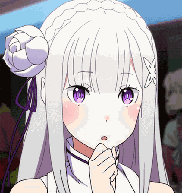 Emilia Re Zero GIF