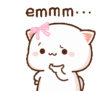 Emm Thinking Sticker