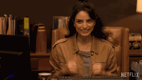 Emocionada Feliz GIF