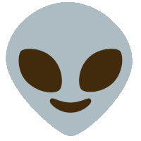 Emoji Animated Extraterrestre Sticker