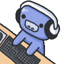 Emoji Fast Typing Sticker