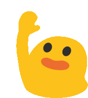 Emoji Raises Hand Sticker