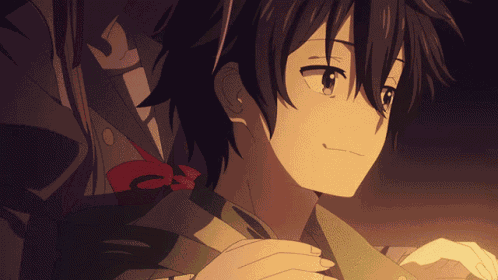 Enage Kiss Anime Hug GIF