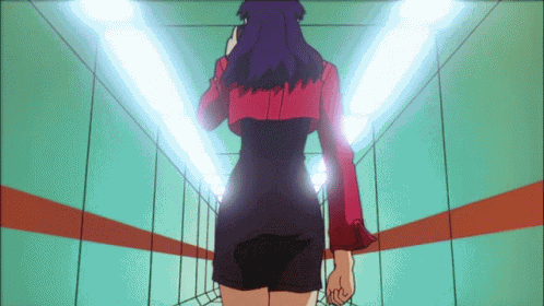 End Of Evangelion Misato GIF