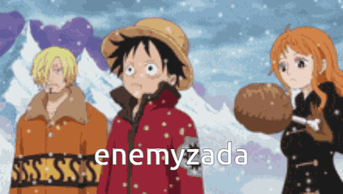 Enemyzada Luffy GIF