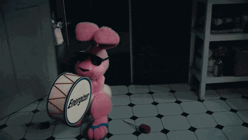 Energizer Bunny Batteries GIF
