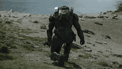Energy Sword Master Chief GIF
