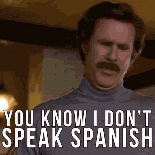 English Please I Don'T Speak Spanish GIF