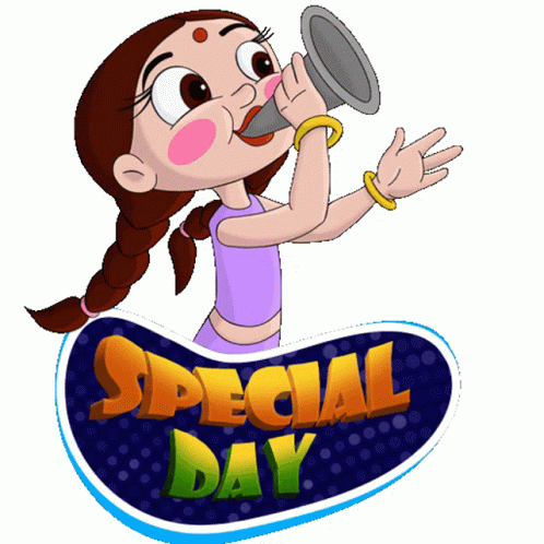 Enjoy Your Special Day Chutki GIF