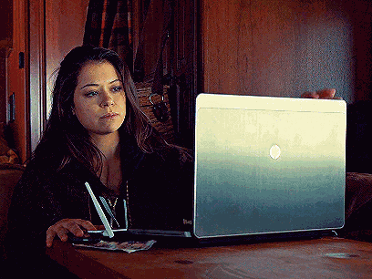 Enough Internet Orphan Black GIF