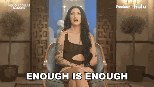 Enough Is Enough Honestly I'M So Sick And Tired Of This Olivia Mcmahon GIF
