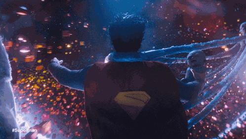 Entangled Superman GIF