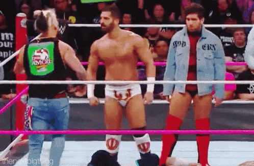 Enzo Amore Noam Dar GIF