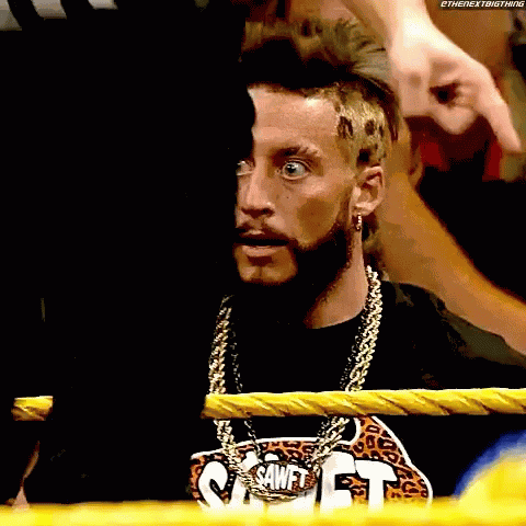 Enzo Amore Shocked GIF