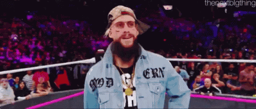 Enzo Amore Smile GIF