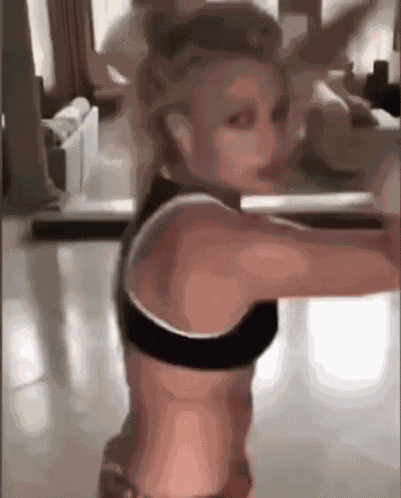 Epic Dancing Britney Spears Dancing GIF