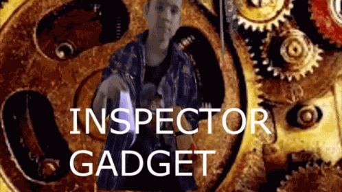 Erb Inspector Gadget GIF