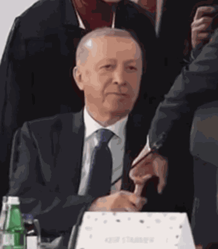 Erdogan Macron GIF