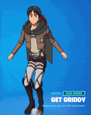 Eren Yeager Fortnite GIF