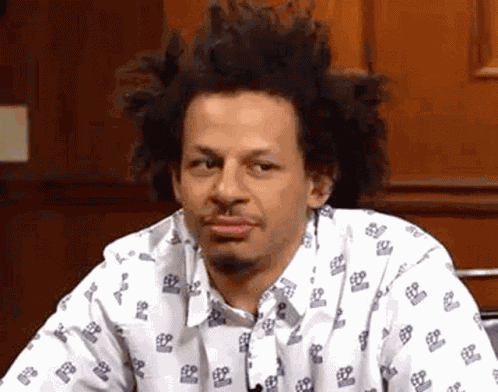 Eric Andre Raise Eyebrows GIF