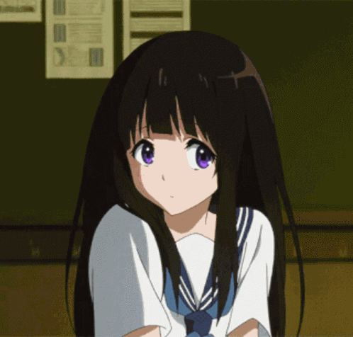 Eru Chitanda Hyouka GIF