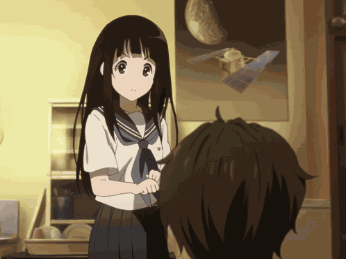 Eru Chitanda Hyouka GIF