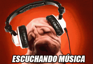 Escuchando Musica GIF