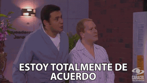 Estoy Totalmente De Acuerdo Alfonso Maria Craus GIF