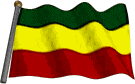 Ethiopia Is Rising Flag Sticker