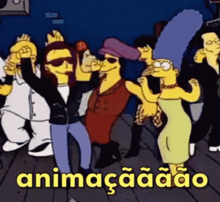 Eu Quero Ver Animação / Se Anima / Simpsons / Marge GIF