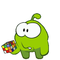 Eureka Om Nom Sticker