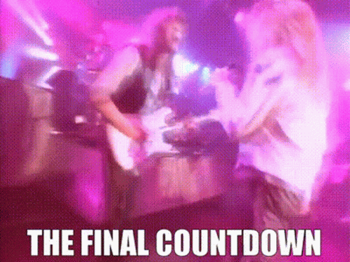 Europe The Final Countdown GIF
