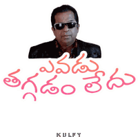 Evadu Taggadamledu Sticker Sticker