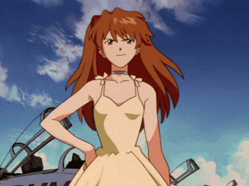 Evangelion Asuka GIF