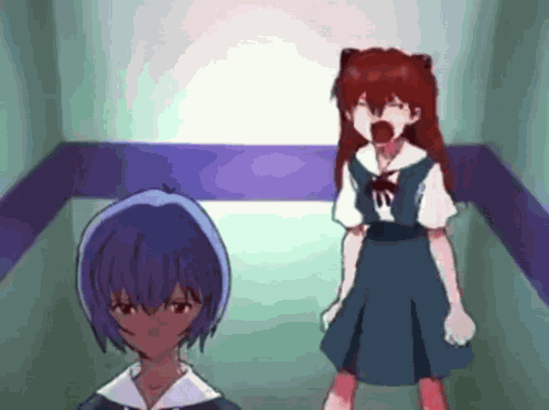 Evangelion Neon Genesis Evangelion GIF