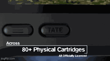 Evercade Nexus Tate Mode GIF