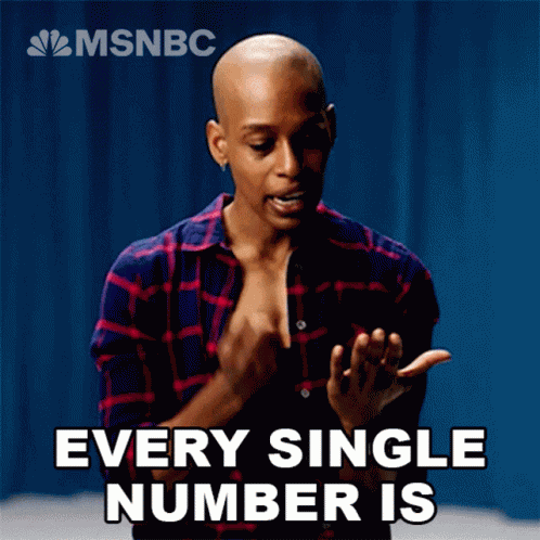 Every Single Number Is Popping Popping Popping Msnbc GIF