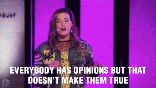 Everybody Has Opinions But That Doesnt Make Them True Mean Girls Musical GIF