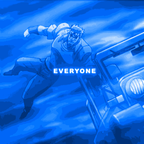 Everyone Get In The Car Were Leaving This Town Hermit Purple Blue GIF