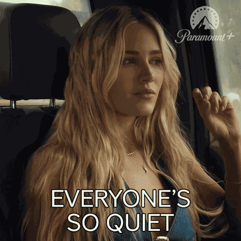 Everyone'S So Quiet Ainsley Norris GIF